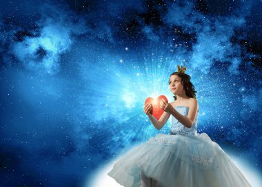 O küçük Prenses. Karışık teknik