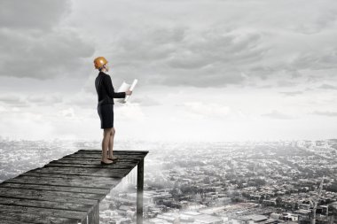 İnşaat geliştirme projesi. Karışık teknik