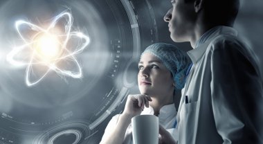 Bilim ve tıpta yenilikçi teknolojiler. Karışık ortam