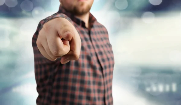 Es liegt an Ihnen. Gemischte Medien — Stockfoto