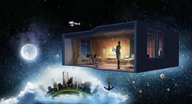 Tasarım hayallerinizi gerçekleştirmek. Karışık teknik