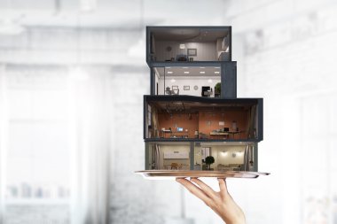 İç senin hayalini gerçekleştirmek. Karışık teknik