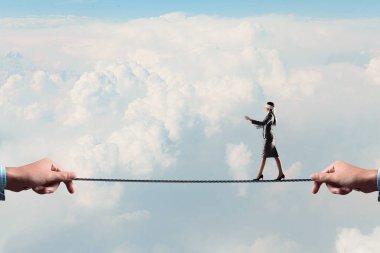 Kör gidin. Karışık teknik