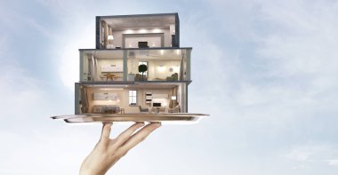 İç senin hayalini gerçekleştirmek. Karışık teknik