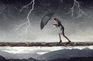 Sorunları ve kriz üstesinden. Karışık teknik