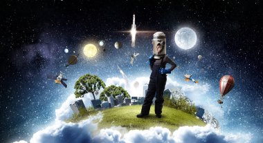 Dünya gün kavramı. Karışık teknik