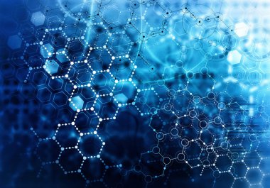 Tıbbi arka plan. Karışık teknik