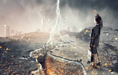 Kriz molası aşmak. Karışık teknik