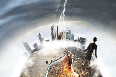 Kriz molası aşmak. Karışık teknik