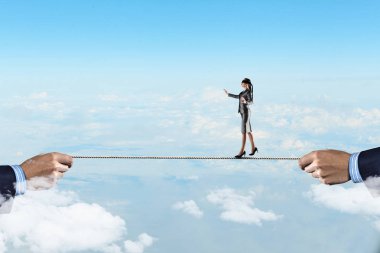 Kör gidin. Karışık teknik