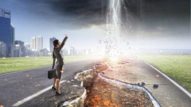 Kriz molası aşmak. Karışık teknik