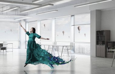 Bir duygu kolaylaştırmak ve rahatla. Karışık teknik