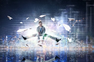 İş harekete geçti. Karışık teknik