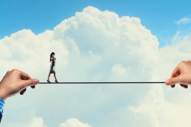 Kör gidin. Karışık teknik