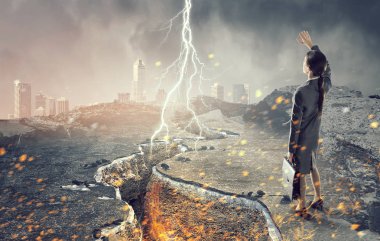 Kriz molası aşmak. Karışık teknik