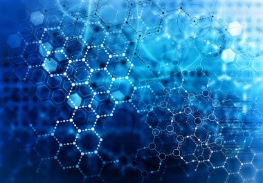 Tıbbi arka plan. Karışık teknik