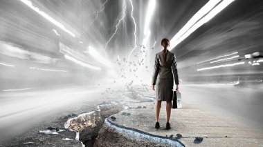 Kriz molası aşmak. Karışık teknik