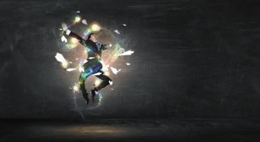 Harika fikrim var. Karışık teknik