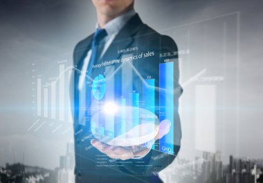 Piyasa satış dinamiği. Karışık teknik