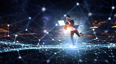 İş harekete geçti. Karışık teknik