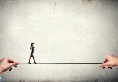 Kör gidin. Karışık teknik