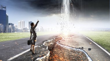 Kriz molası aşmak. Karışık teknik