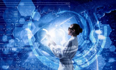 Bilim ve tıpta yenilikçi teknolojiler. Karışık ortam