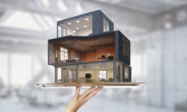 İç senin hayalini gerçekleştirmek. Karışık teknik