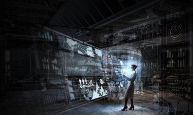 Bilim ve tıpta yenilikçi teknolojiler. Karışık ortam