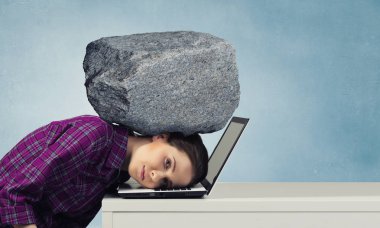 Sorunlar baskı altında. Karışık teknik