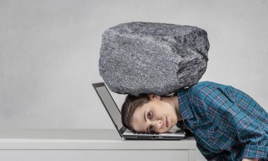 Sorunlar baskı altında. Karışık teknik