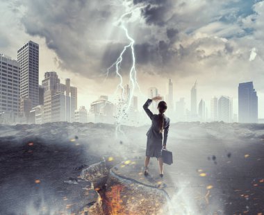 Kriz molası aşmak. Karışık teknik