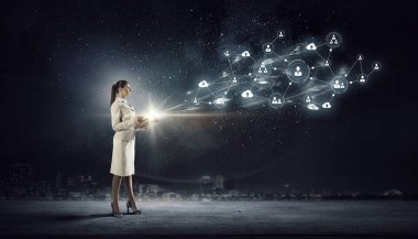 Sosyal ağ teknolojileri. Karışık teknik