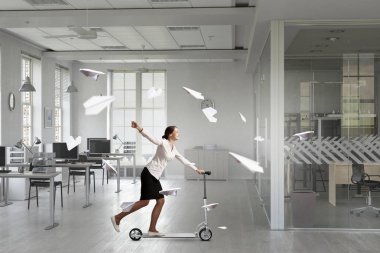 Beş dakika mola verin. Karışık teknik