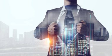 Onun iş süper gücü yok. Karışık teknik