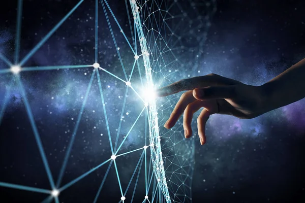 Teknolojiler için bağlantı oluşturma. Karışık teknik