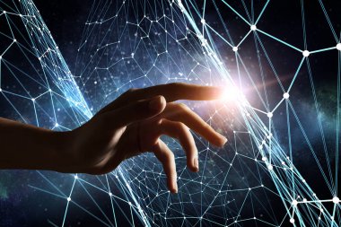 Teknolojiler için bağlantı oluşturma. Karışık teknik