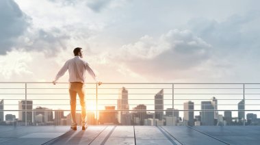 Yeni gün karşı karşıya. Karışık teknik