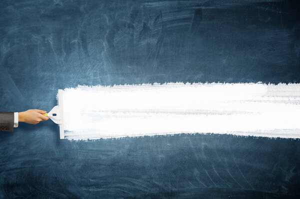 Home renovation concept . Mixed media