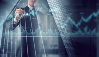 Onun ticari büyüme ve ilerleme. Karışık teknik