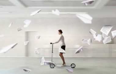 Beş dakika mola verin. Karışık teknik