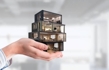 İç senin hayalini gerçekleştirmek. Karışık teknik