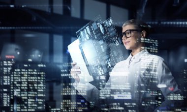 Bilim ve tıpta yenilikçi teknolojiler. Karışık ortam