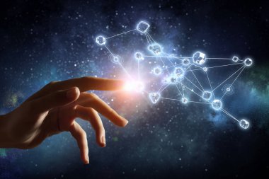 Teknolojiler için bağlantı oluşturma. Karışık teknik