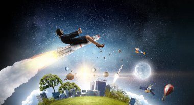 Uzay roketi kadınlarda. Karışık teknik