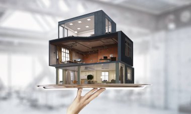 İç senin hayalini gerçekleştirmek. Karışık teknik