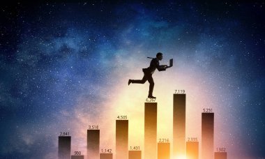 Aktif yaşam pozisyon. Karışık teknik