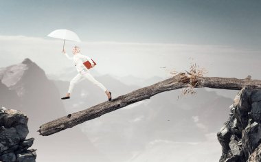 Bu meydan kadar cesur. Karışık teknik