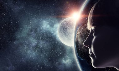 Bu büyük dünya keşfetmek. Karışık teknik