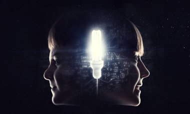 Bu iki küçük dahisin. Karışık teknik